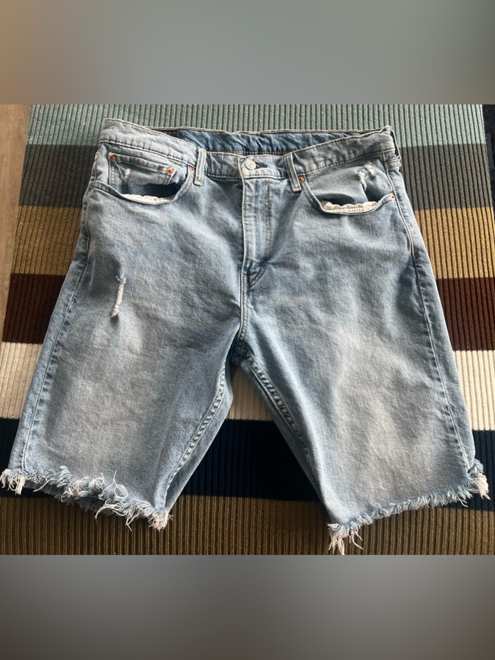 Levi's light blue denim jeans